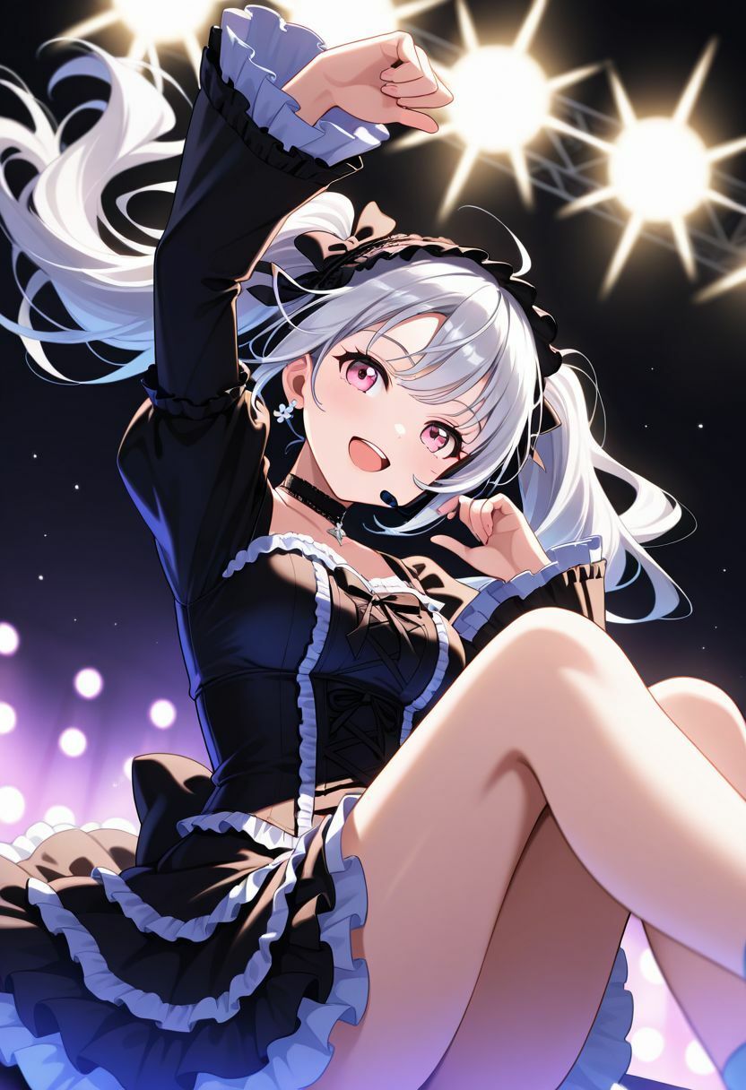 『ごしゅ推しリボン隊』vol.2 シロネ - 月光リボンと静寂のファンサ1