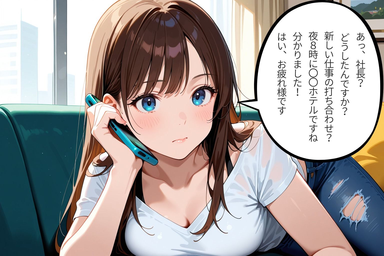 サンプル画像2:大人気アイドル処女強奪！！涙の枕営業(桃尻娘) [d_674558]