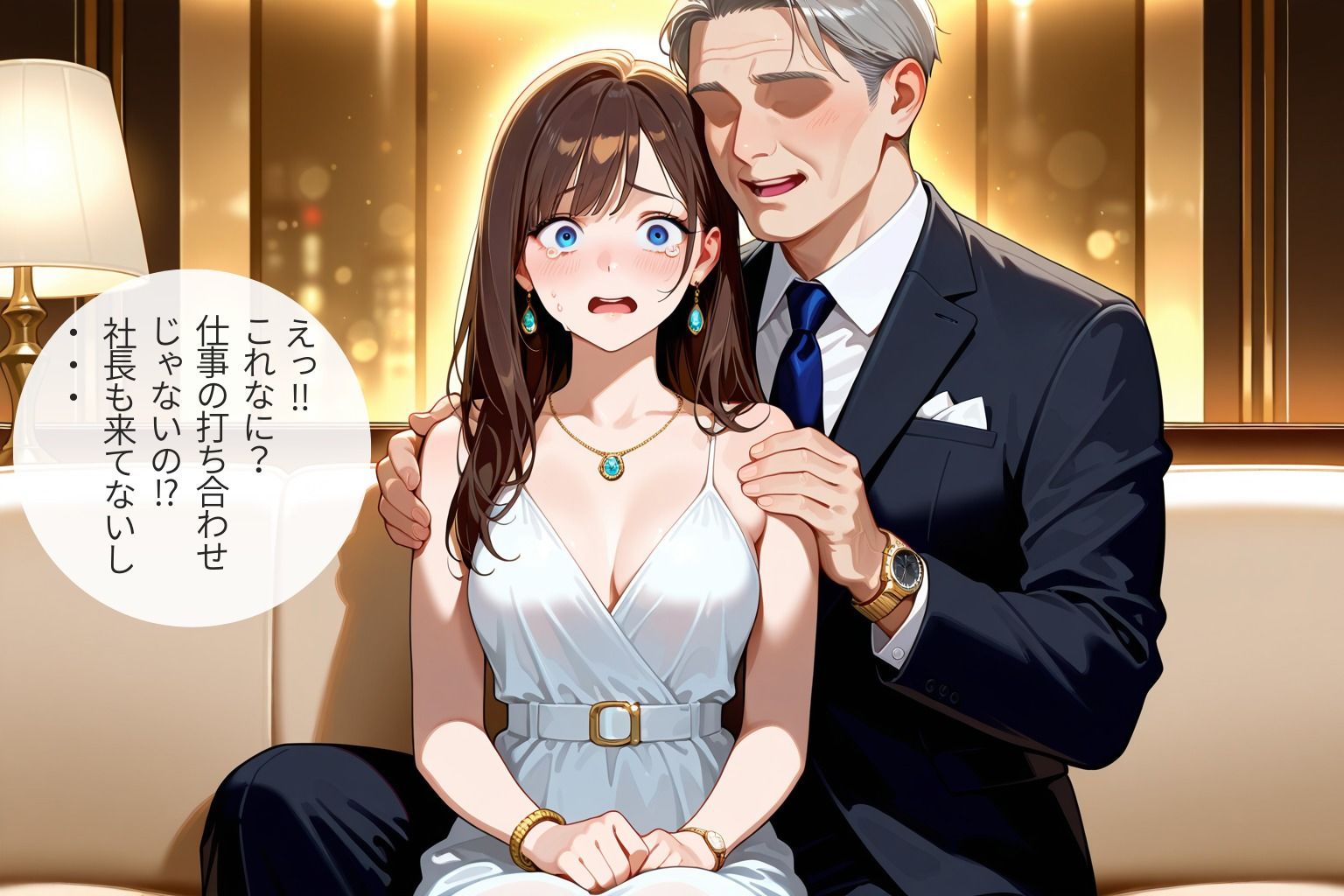 サンプル画像3:大人気アイドル処女強奪！！涙の枕営業(桃尻娘) [d_674558]