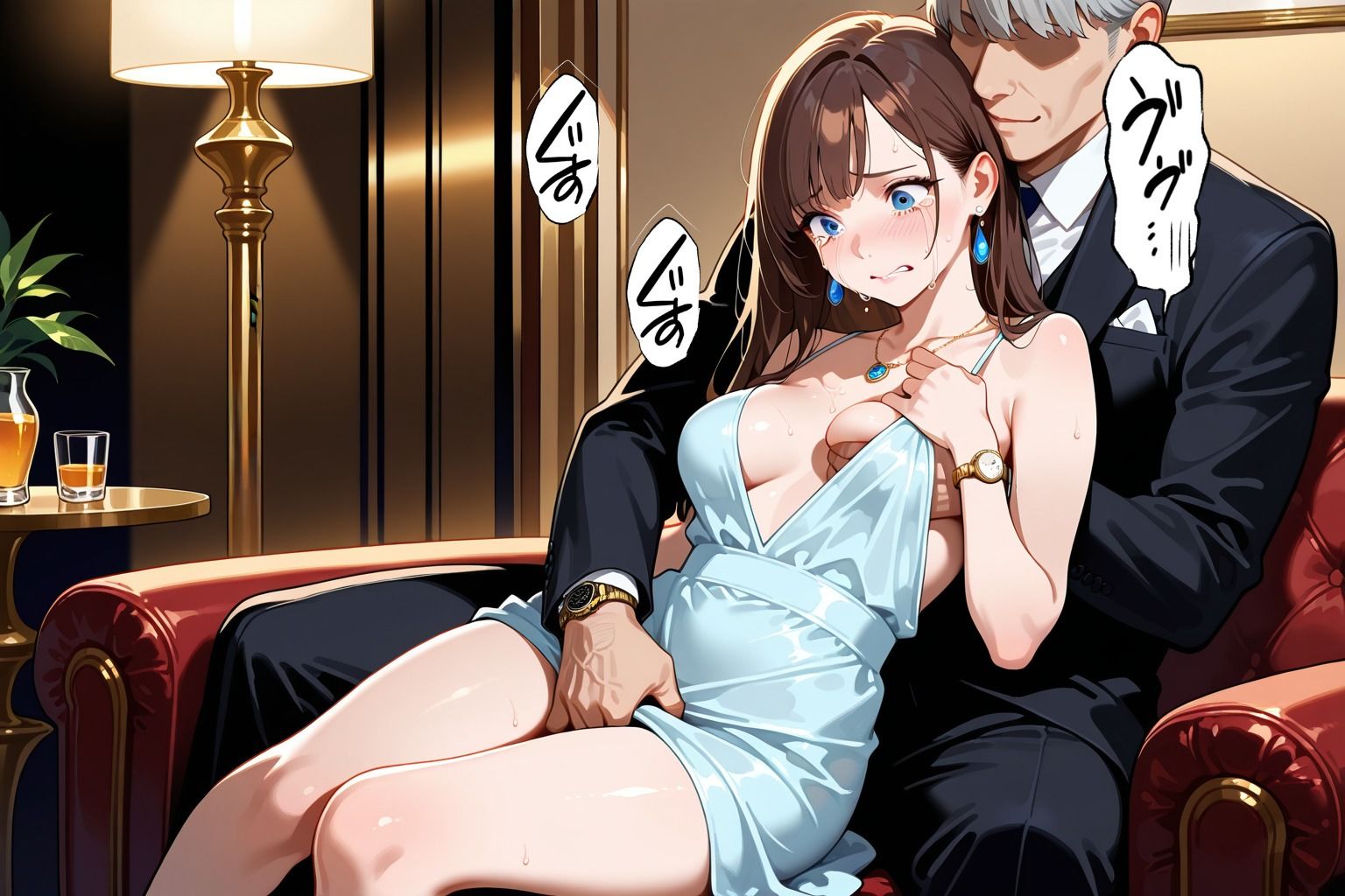 サンプル画像4:大人気アイドル処女強奪！！涙の枕営業(桃尻娘) [d_674558]