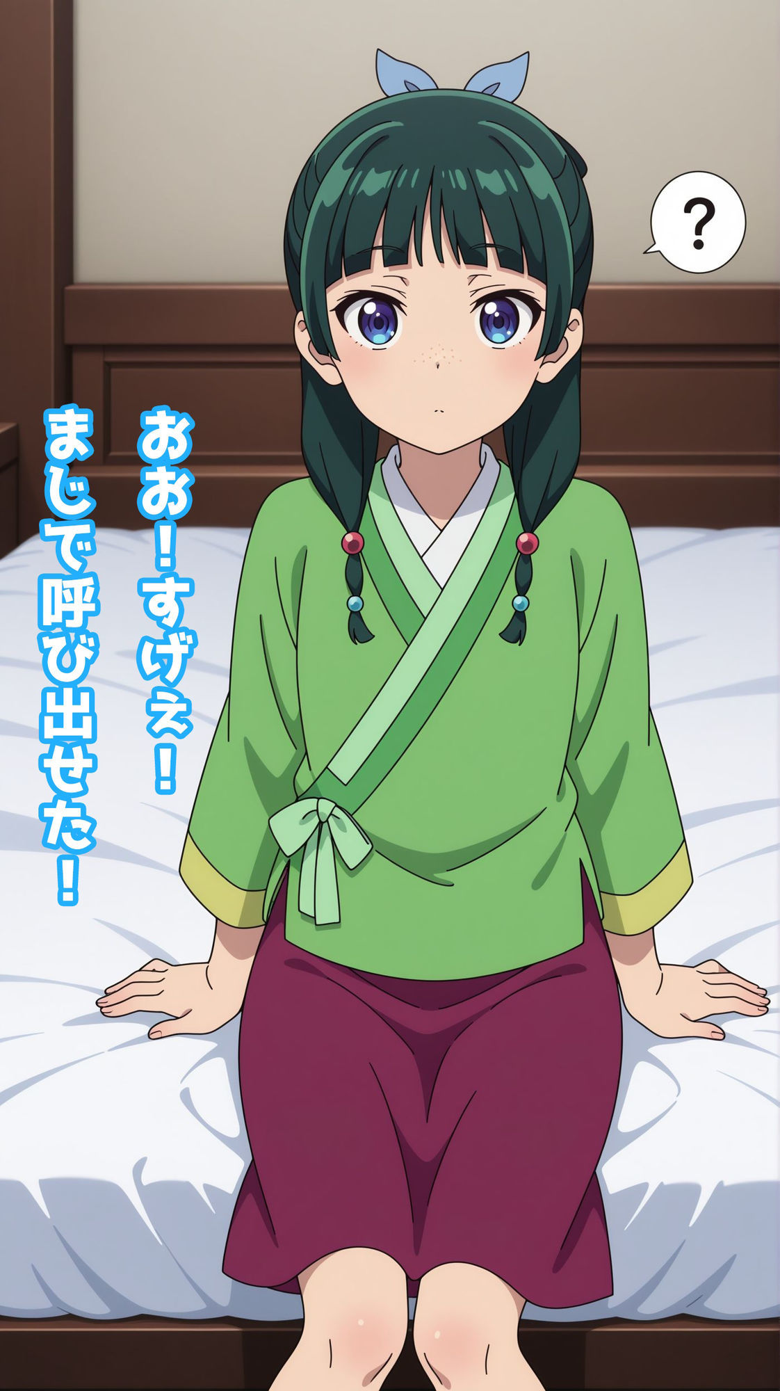 サンプル画像2:【一部セリフ付き】Deliサモ☆ 美少女とおじさん強●召喚アプリ – 薬屋の娘編 -(Kemmy) [d_674571]