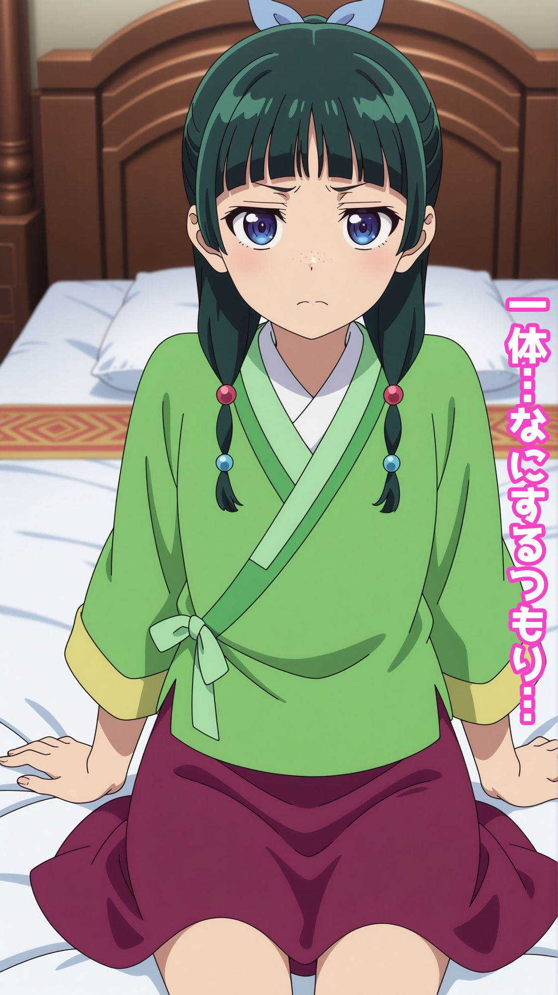 サンプル画像3:【一部セリフ付き】Deliサモ☆ 美少女とおじさん強●召喚アプリ – 薬屋の娘編 -(Kemmy) [d_674571]