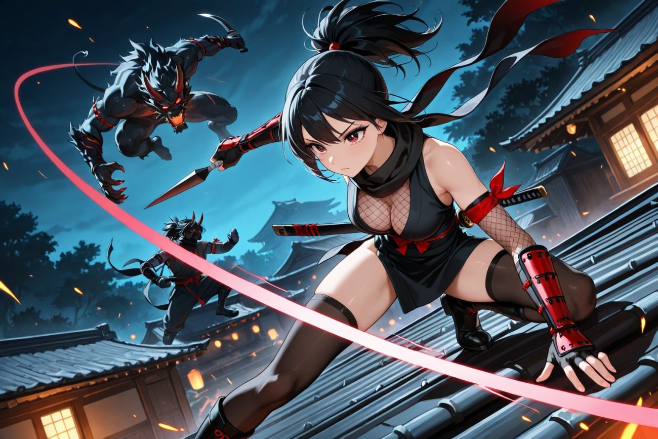 サンプル画像5:●忍び●敗北 CG集 レクイエム・カグラ(solor55) [d_674578]