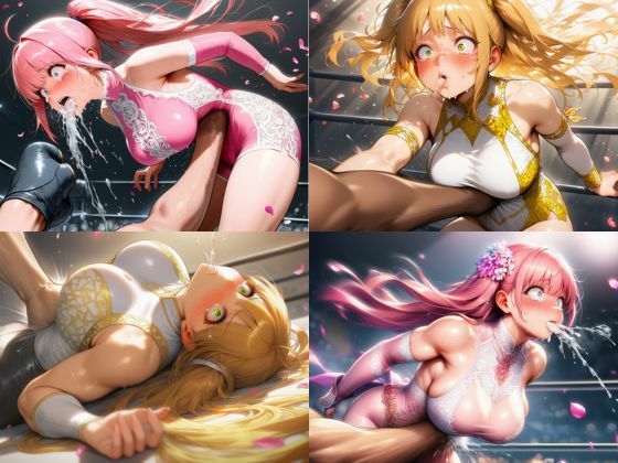 美少女レスラー・完全敗北の画像