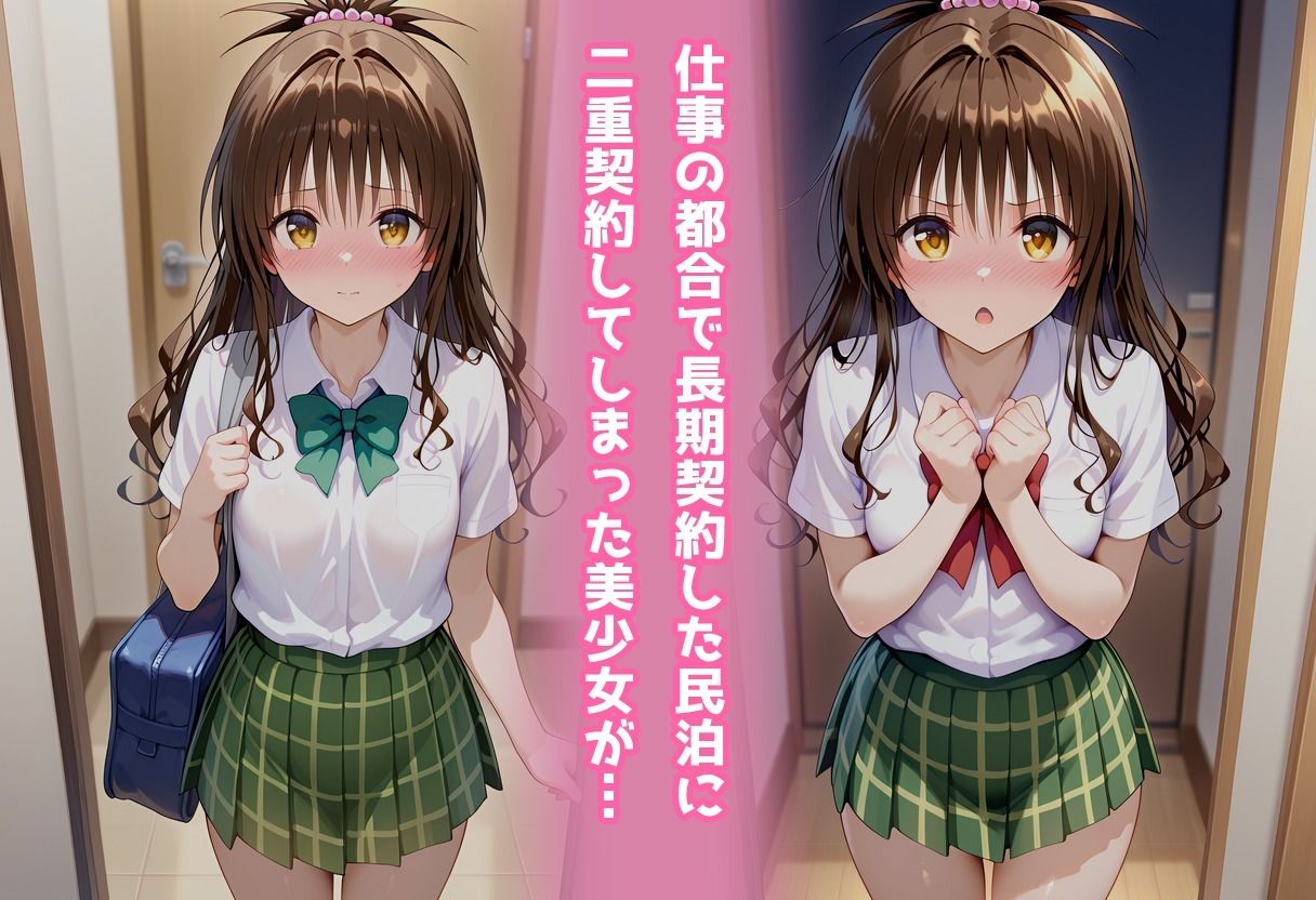 民泊トラブル！？…美少女と突然の強●ルームシェア性活 〜結●美柑編〜 アイポスラボ エロ画像2