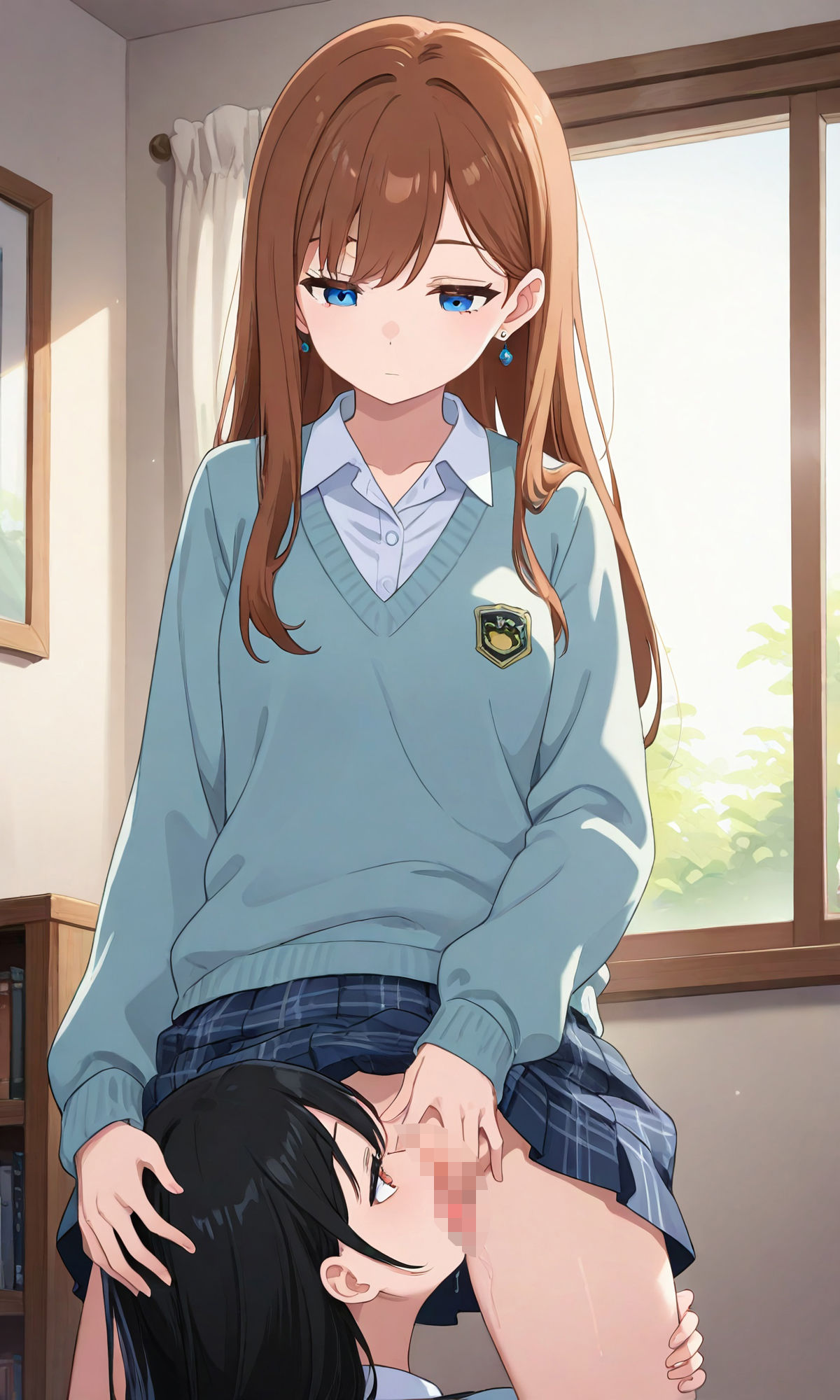 【百合】【クンニ】冷ややかな支配と淫らな悦び_2