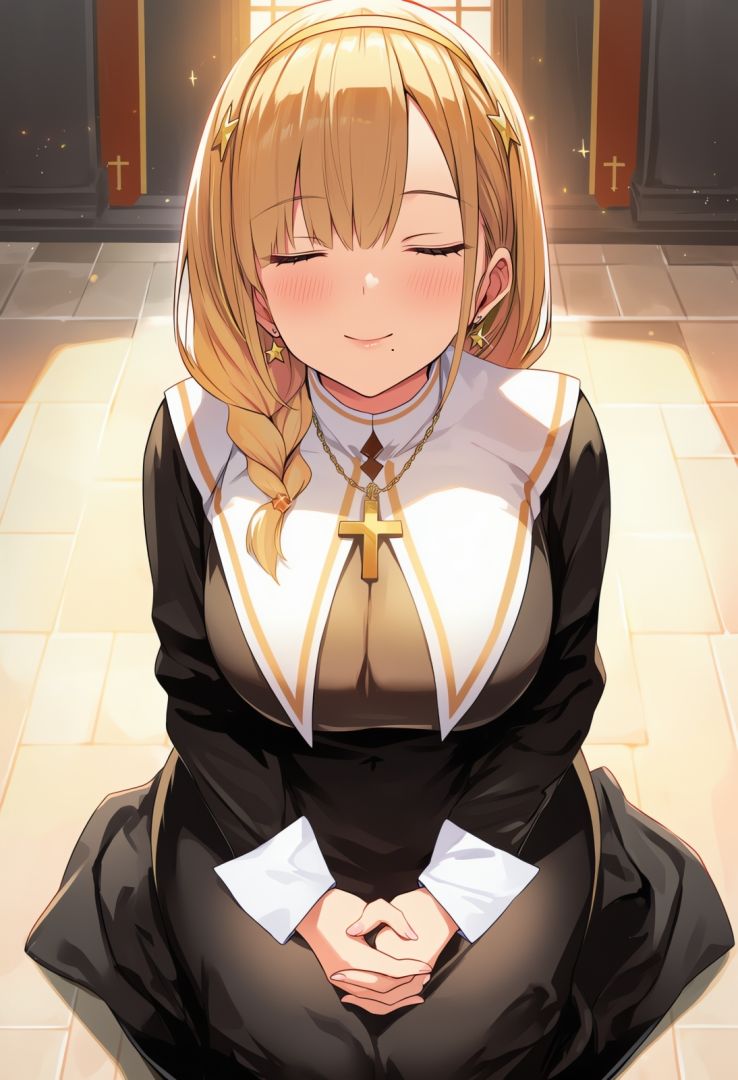 縄縛りのシスター_1