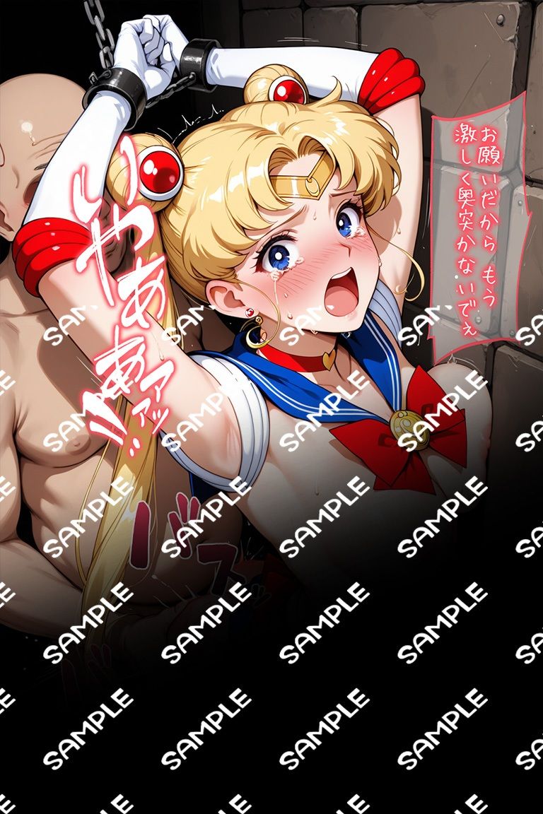 拘束セックス お仕置きマゾ覚醒 セー●ームーン 画像8