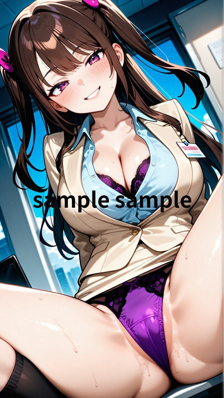 サンプル画像5:催●オフィス〜立場逆転デキ女への性指導〜〜特別研修準備中〜(くるるえいち) [d_674856]