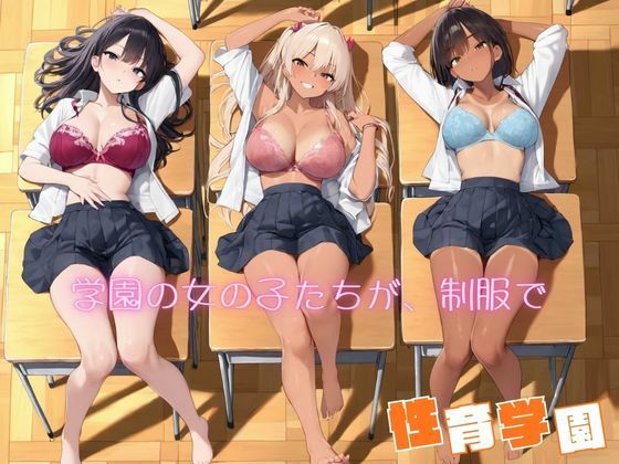 サンプル画像1:性育学園〜校内編〜(カズ庵) [d_674892]