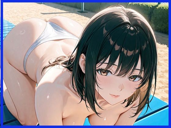 サンプル画像3:我慢できなくておそとで何度もソフトエッチしちゃった(みるくわらび) [d_674906]