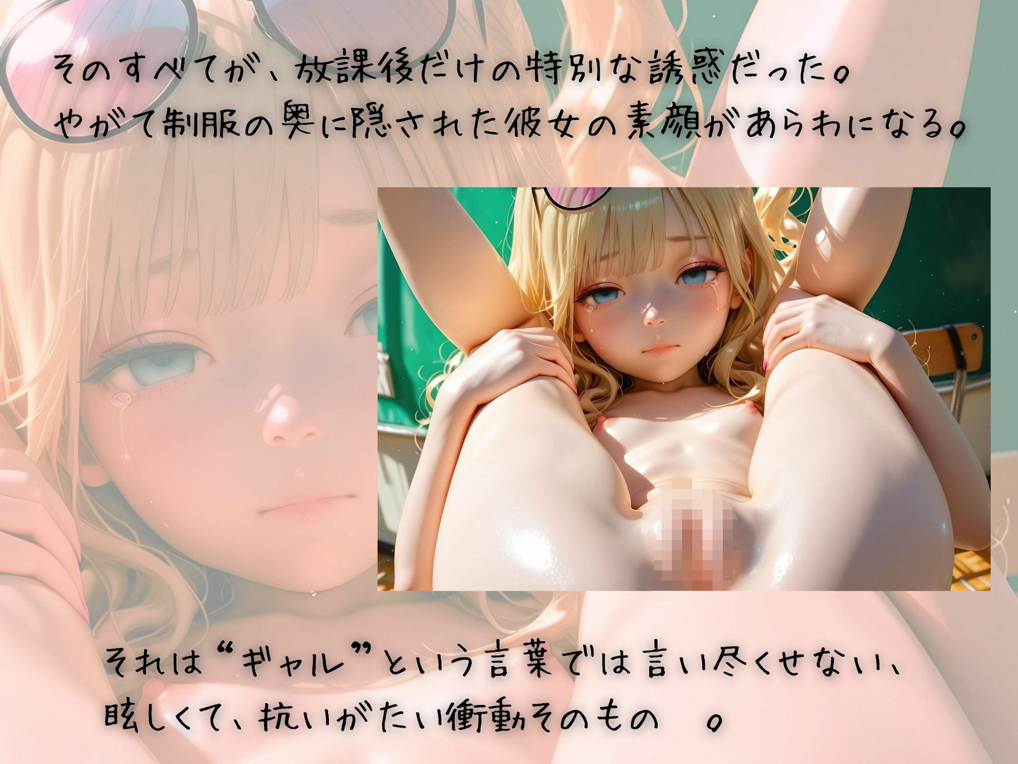 サンプル画像3:放課後リアル ＃07 〜金髪ギャルと放課後の誘惑〜(青春グレーゾーン) [d_674915]