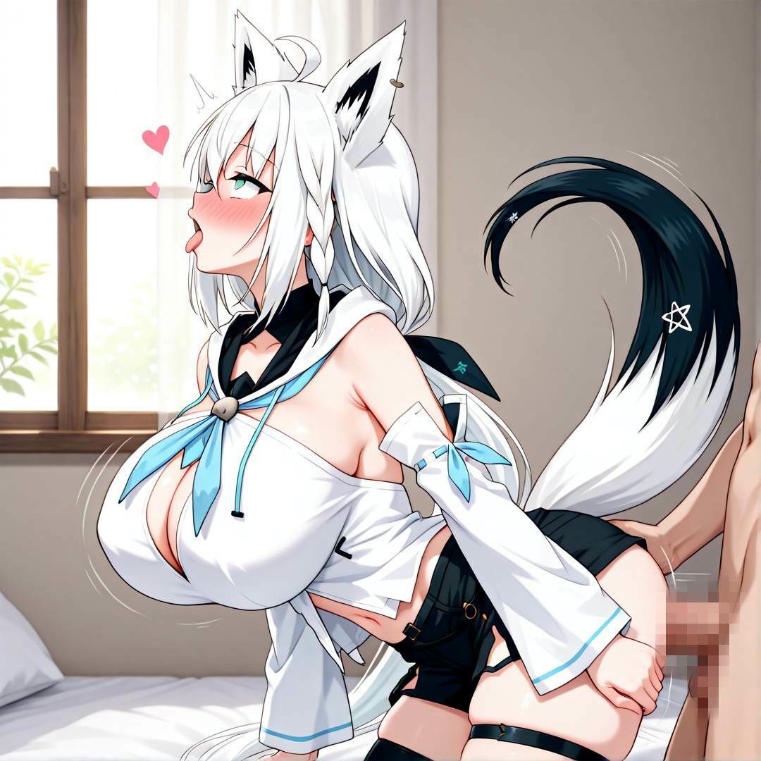 白上フ◯キとラブラブアヘ顔えっちCG集 画像6