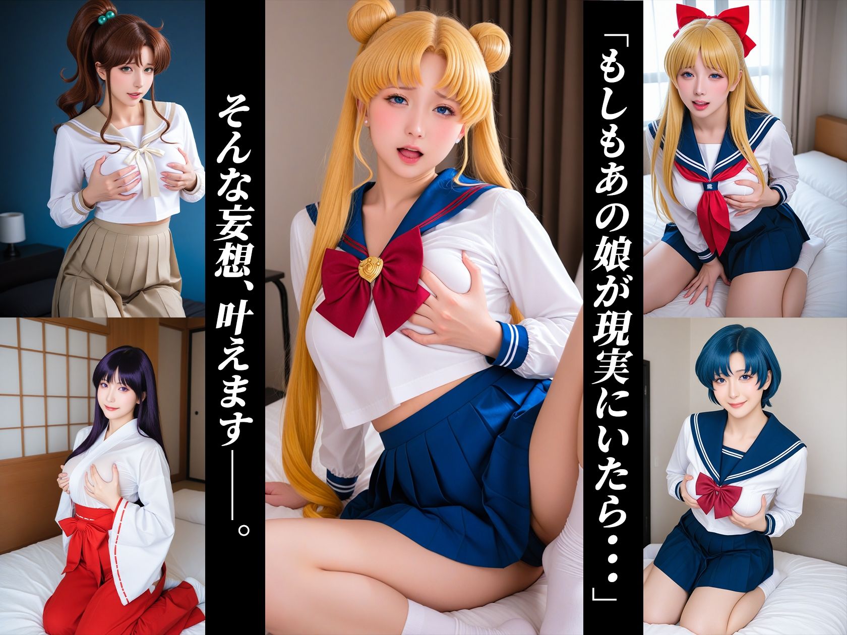 サンプル画像1:【動画】もしもあの娘が現実にいたら…〜美少女戦士編〜【フルボイス】(ゴリ夢中) [d_675006]