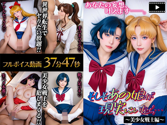 d_675006｜【動画】もしもあの娘が現実にいたら…〜美少女戦士編〜【フルボイス】【ゴリ夢中】