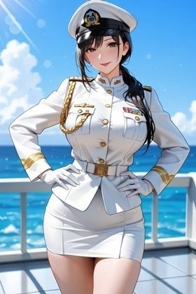 サンプル画像1:人妻海軍の航海快楽堕ち 〜出航前にヤッておきなさい〜(フエラムネ出版) [d_675100]