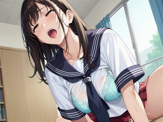 NTR学園 黒髪清楚系ビッチ 画像4