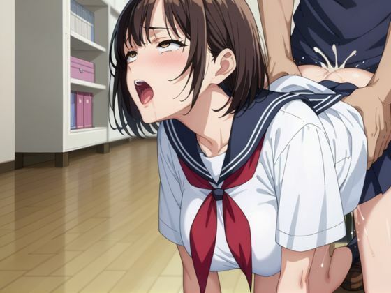 NTR学園 黒髪清楚系ビッチ 画像9