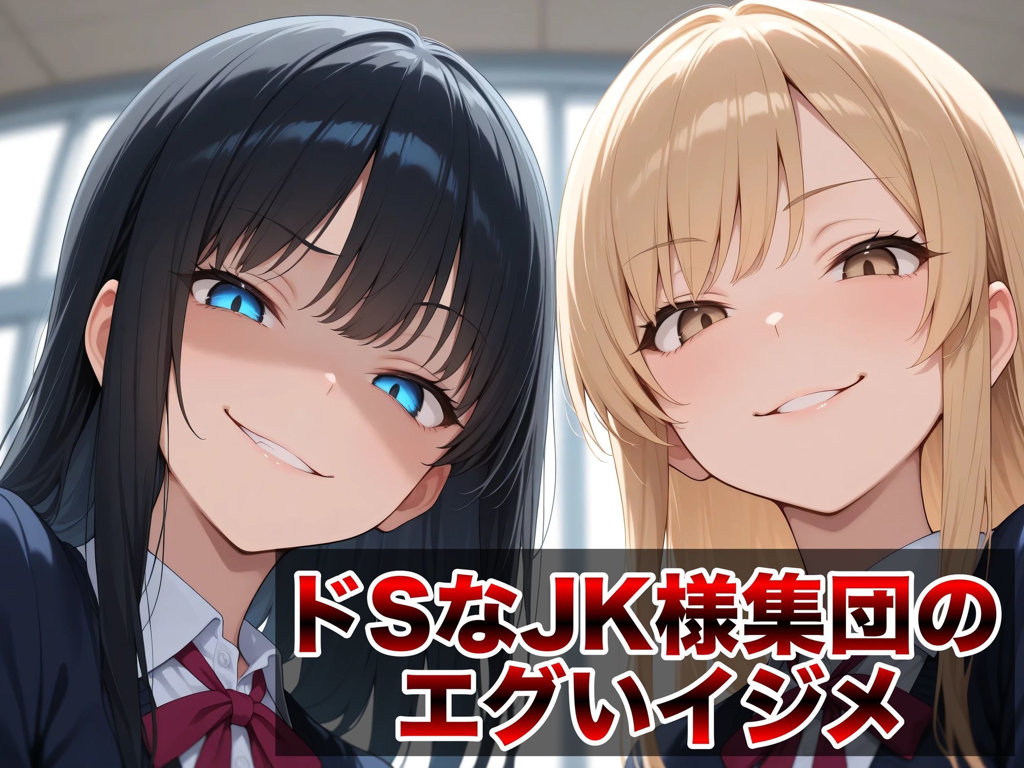 サンプル画像1:ドSなJK様集団のエグいイジメ(マゾオス量産委員会) [d_675290]