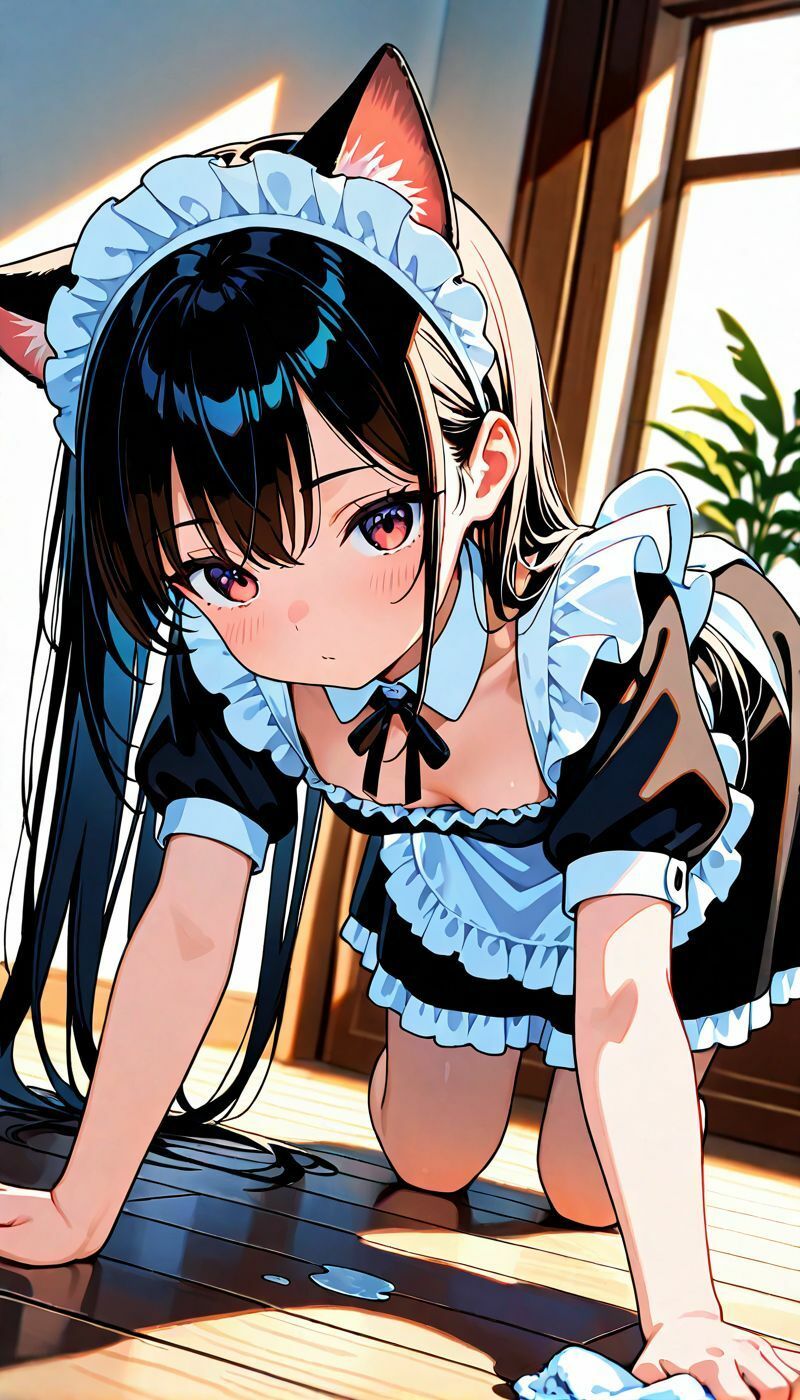 純情×誘惑 メイドさんの甘美なご奉仕 画像1