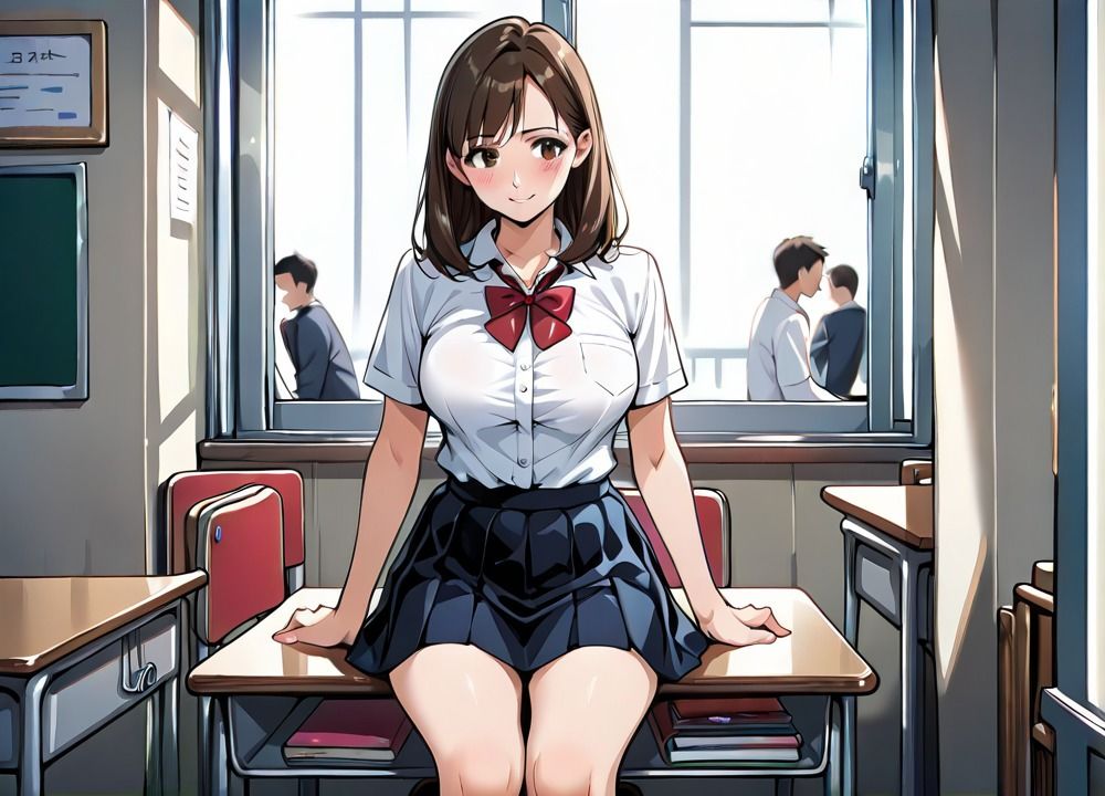 サンプル画像5:ギャル学園No.3〜人気者のあの子や先生を◯りまくる！(ミルクポテト) [d_675417]