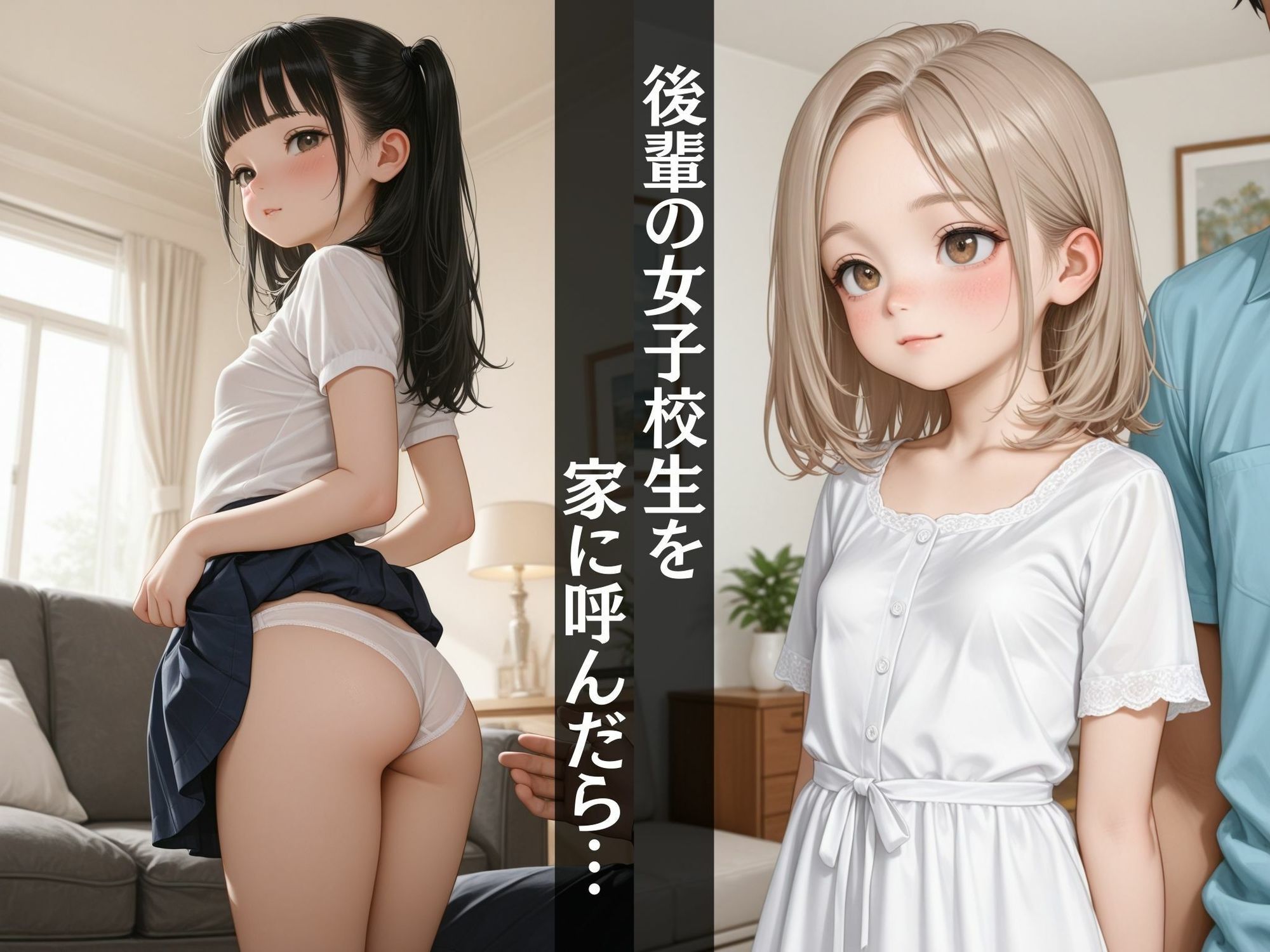 【連れ込み】 女子校生を家に招いてヤる〜つるぺたボディ堪能中出し!〜 - hitomi raw無料エロ漫画(同人誌)サンプル画像 002