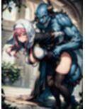魔族の依代となった神父に犯●れた純潔の修道女