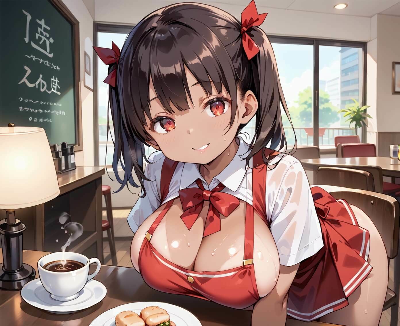 サンプル画像3:珈琲1杯でヤれるカフェ6！110枚(ぷるぷる養成所) [d_675516]