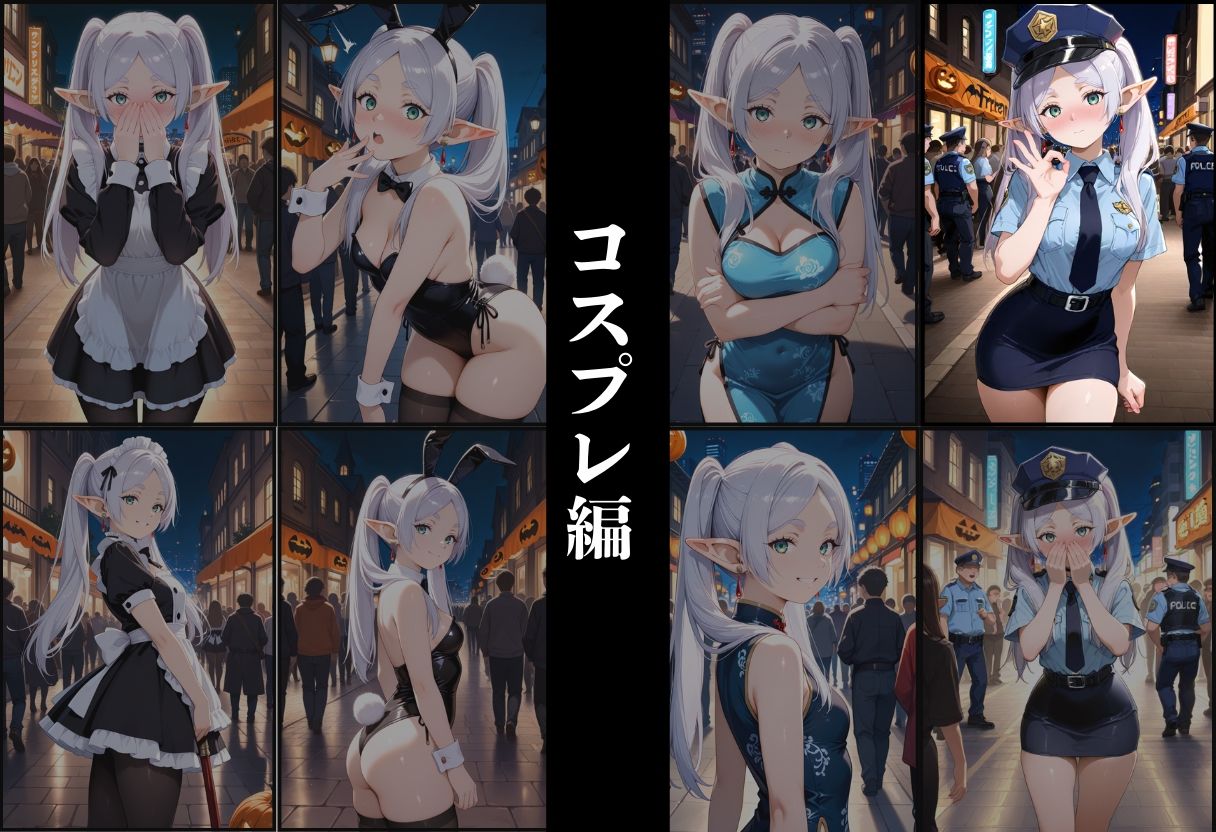 『魔導師の弟子、禁断のコスプレ快楽堕ち』2