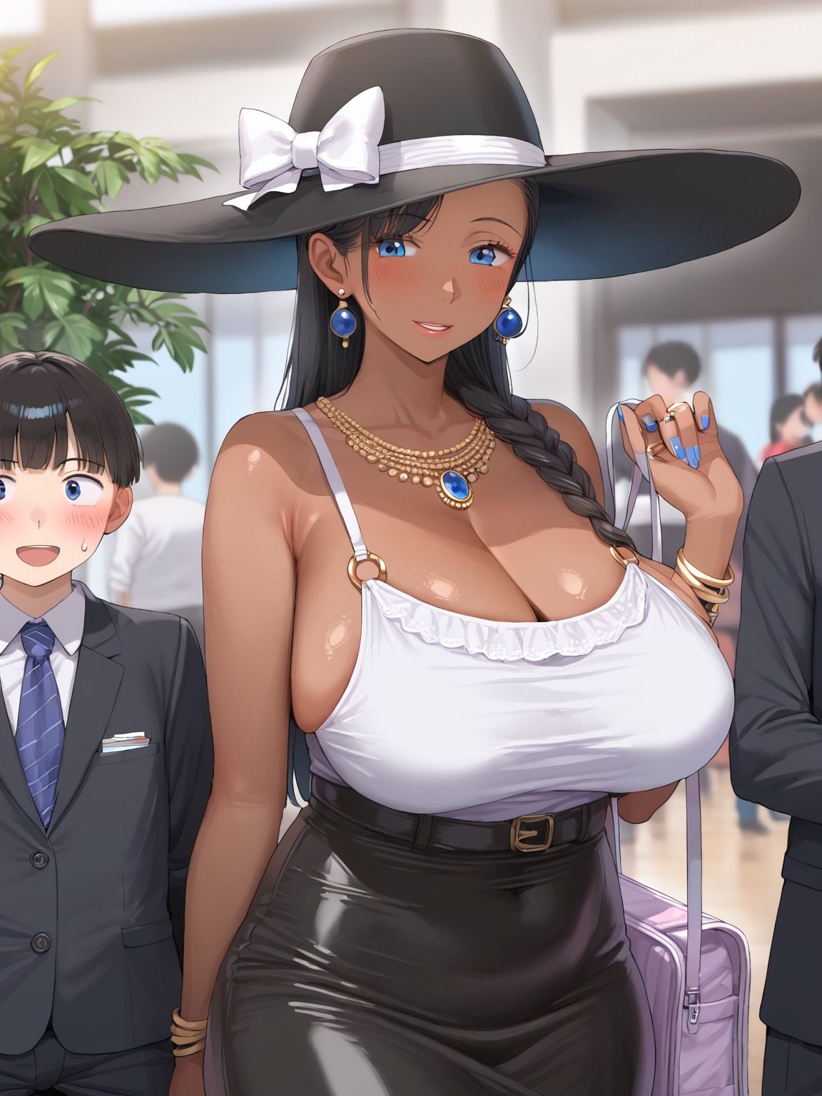 サンプル画像3:魅惑の女性図鑑(みずいろマリン) [d_675570]