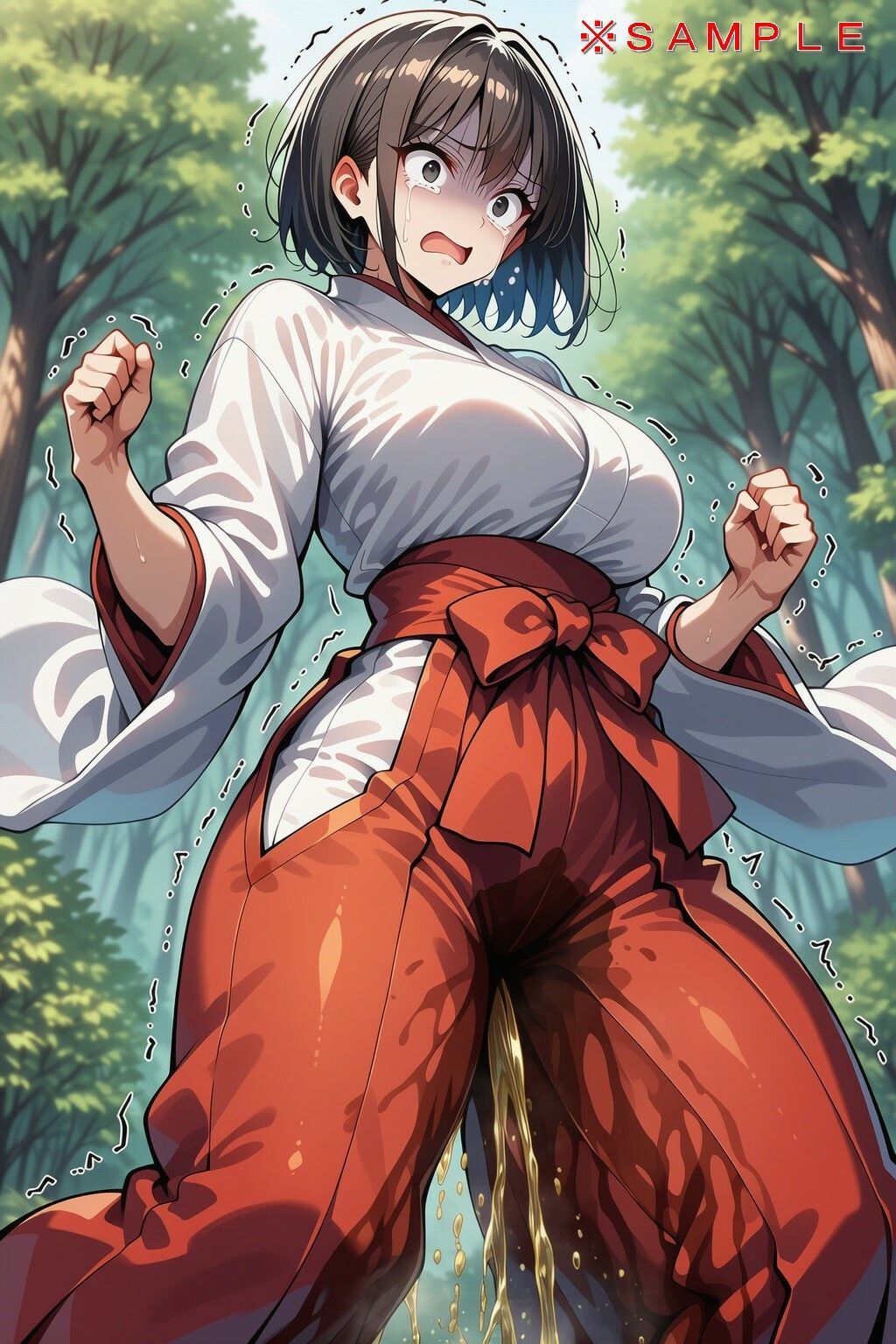 サンプル画像2:退魔師失禁図鑑(keenのSS屋台) [d_675623]