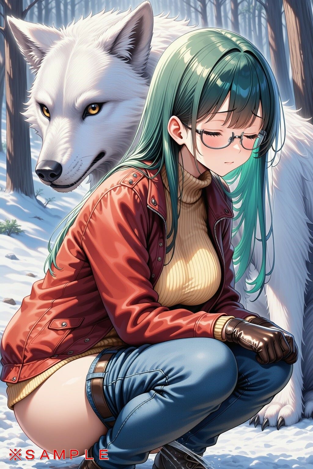 サンプル画像6:退魔師失禁図鑑(keenのSS屋台) [d_675623]