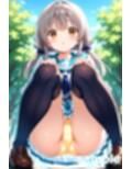 おパンツ拝見イラスト集 〜セーラー服女子校生・しゃがみパンチラ編〜