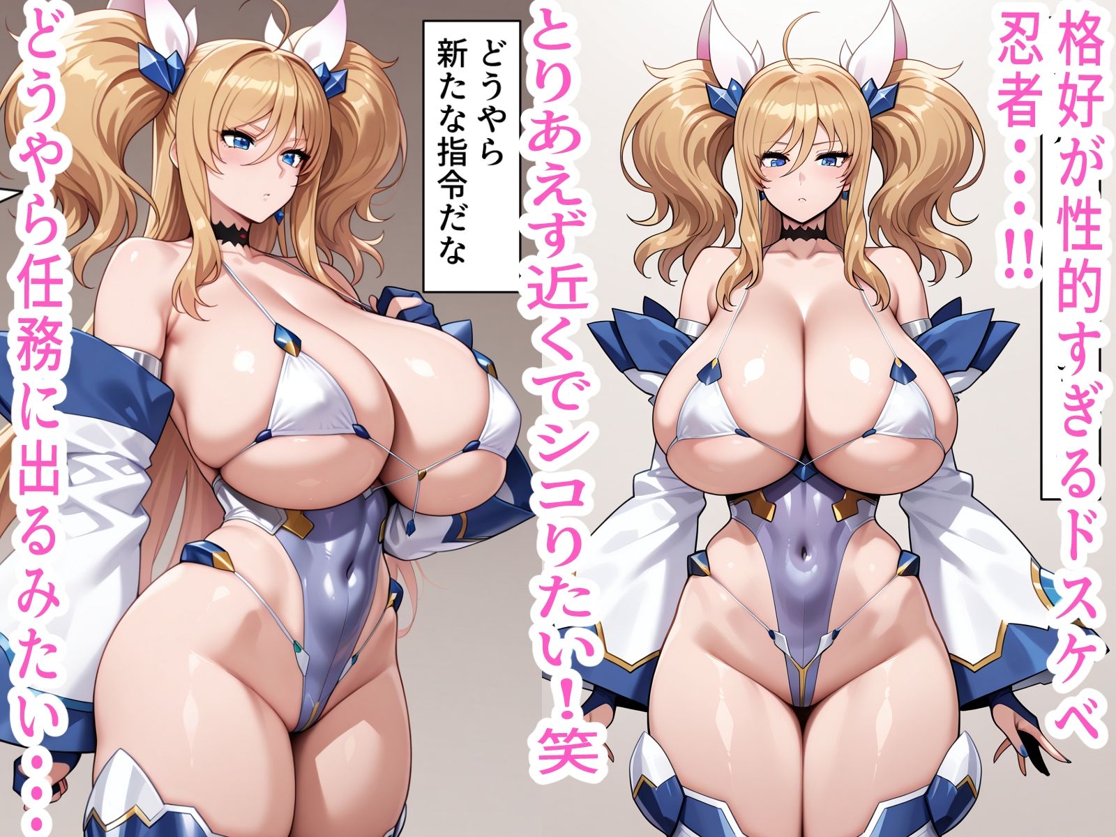 サンプル画像1:みんな大好きイキリ忍者  任務失敗即土下座セックス！(ちんげんさい) [d_675685]