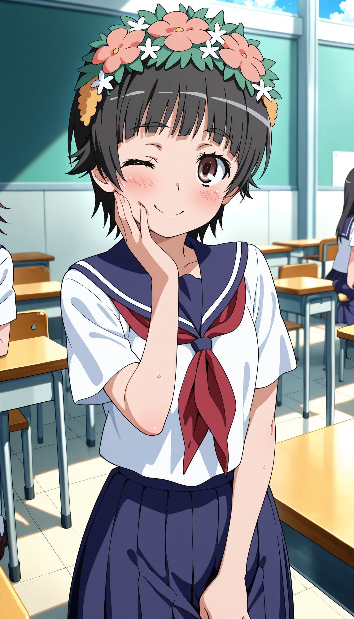 サンプル画像2:『初春飾利（超電磁砲）』のエッチなシーン500枚！（寝取られあり）(農地改革) [d_675721]