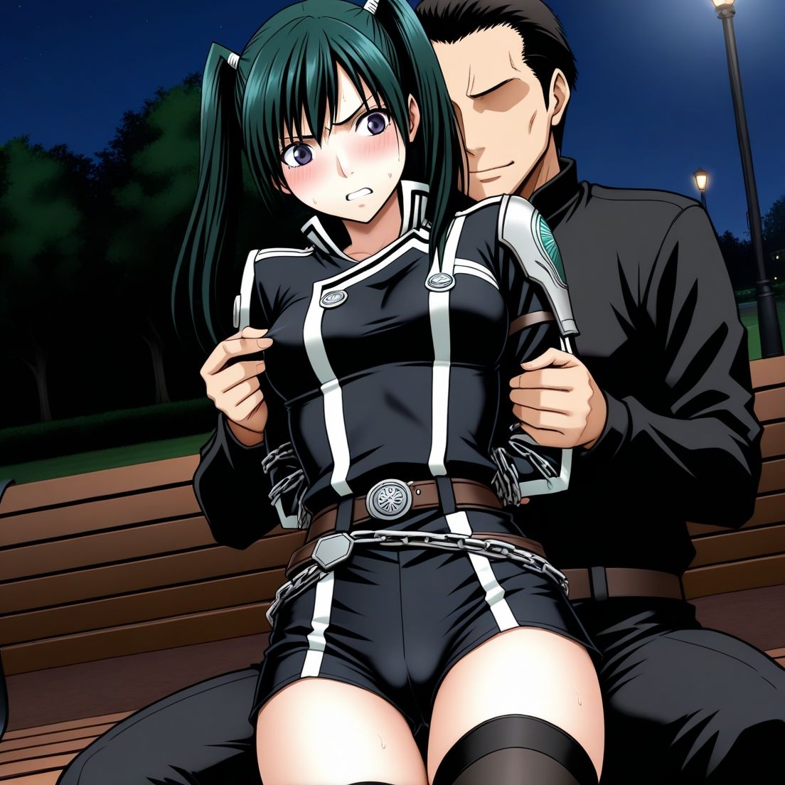 サンプル画像1:リ〇リー【拘束】【快楽堕ち】(ぺったんこAI) [d_675765]