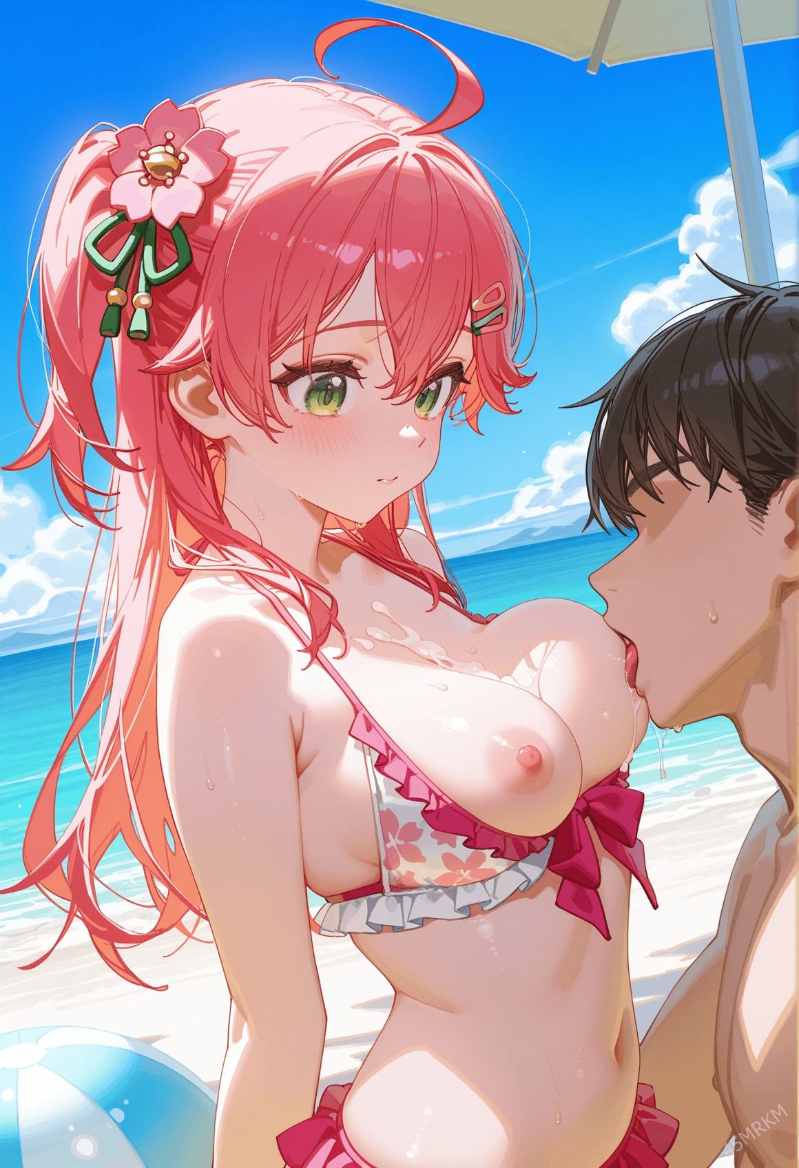 サンプル画像1:C-26  さ〇らみこ水着HCG集(45MRKM) [d_675785]