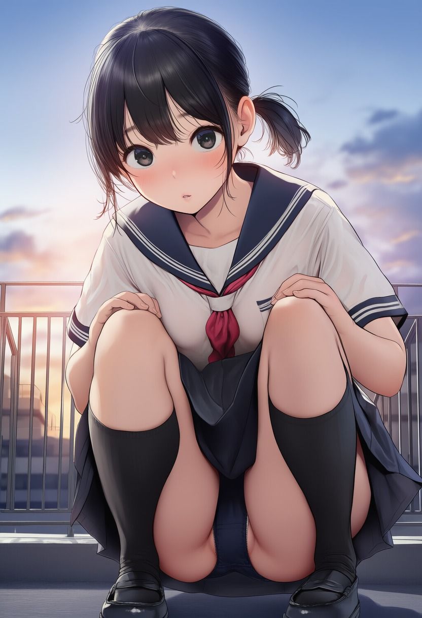 しゃがみパンチラ鑑賞会（500枚分） 画像7