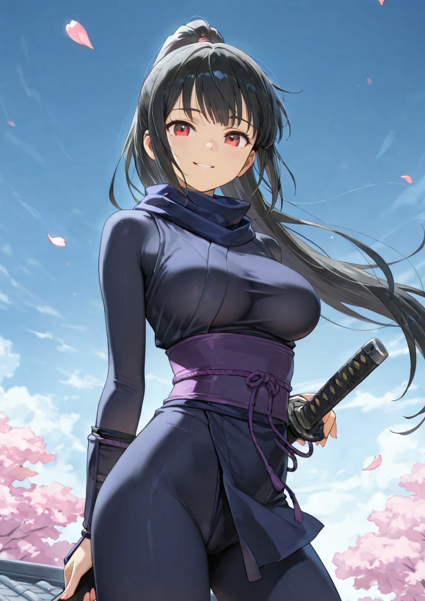 サンプル画像1:忍び堕ち 霧崎カエデ4  ― 捕縛と触手の檻 ―(Liberte Yuzuki) [d_676009]