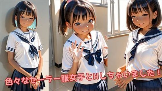 色々なセーラー服女子とHしちゃいました