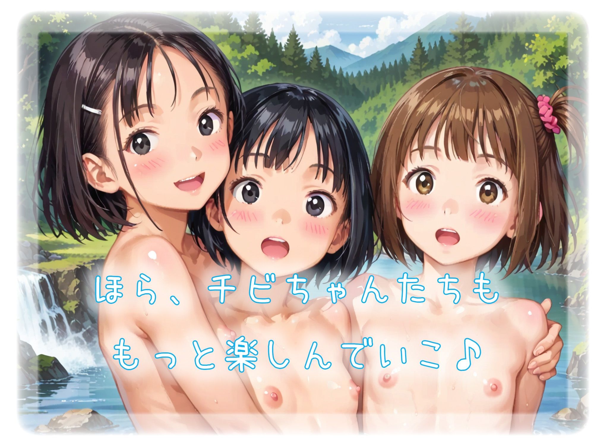 ツルペタ学園-元気に川遊び- サンプル画像 6