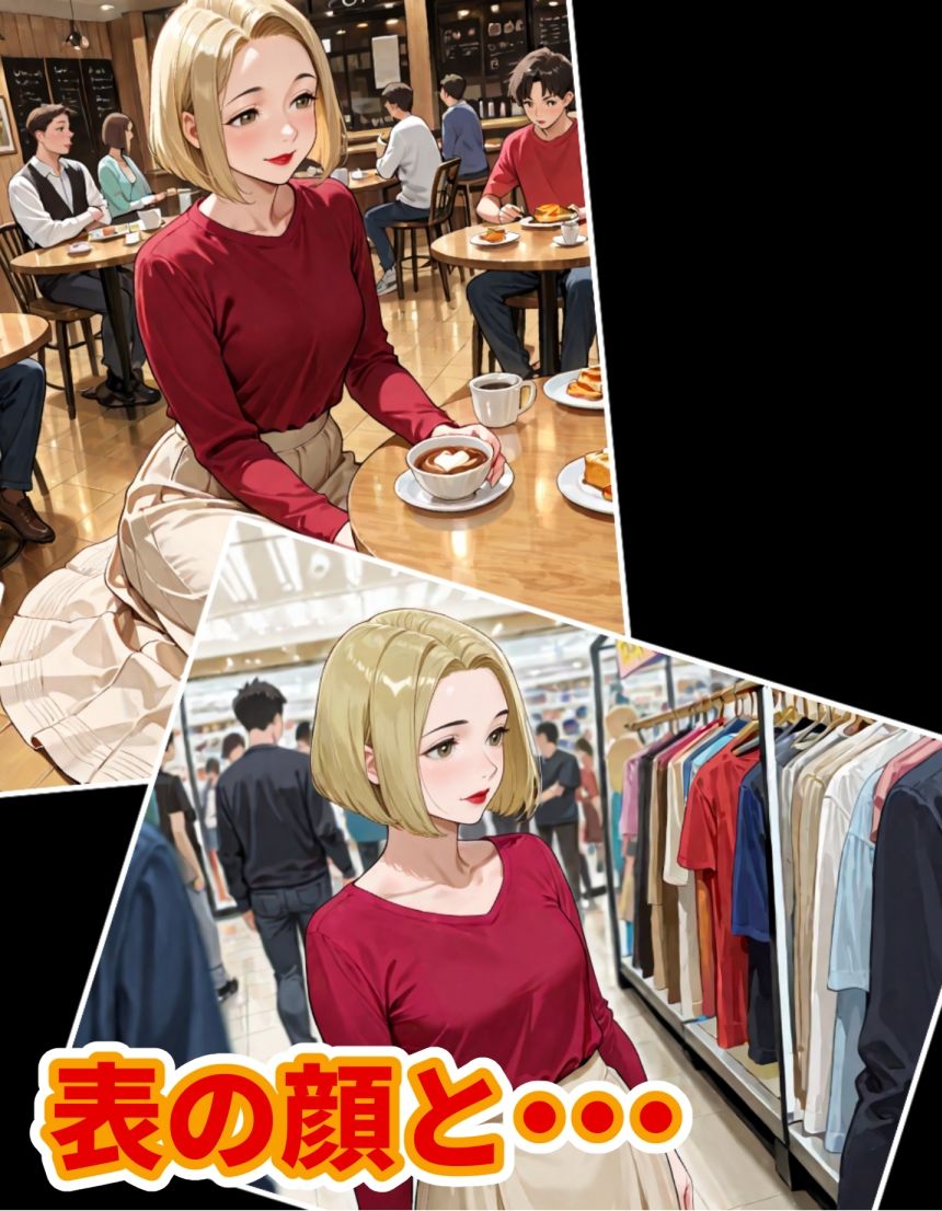 サンプル画像3:表と裏vol.6 -ショップ店員F-(キンタマーニ卿) [d_676064]