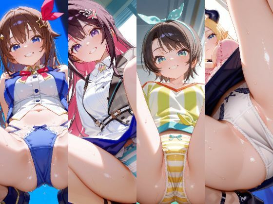 D-8 Bホロライブスクワットパンツ【45MRKM】