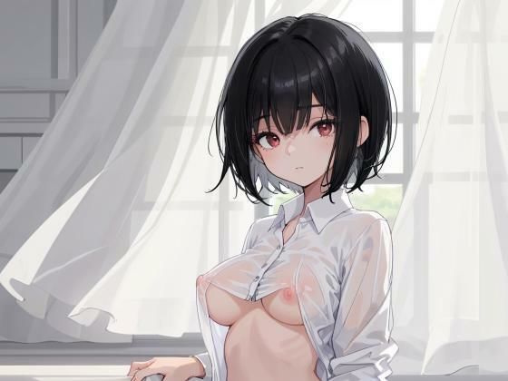 サンプル画像2:家に彼女の親友のJKがきて誘惑してきた(日頃の癒し) [d_676091]