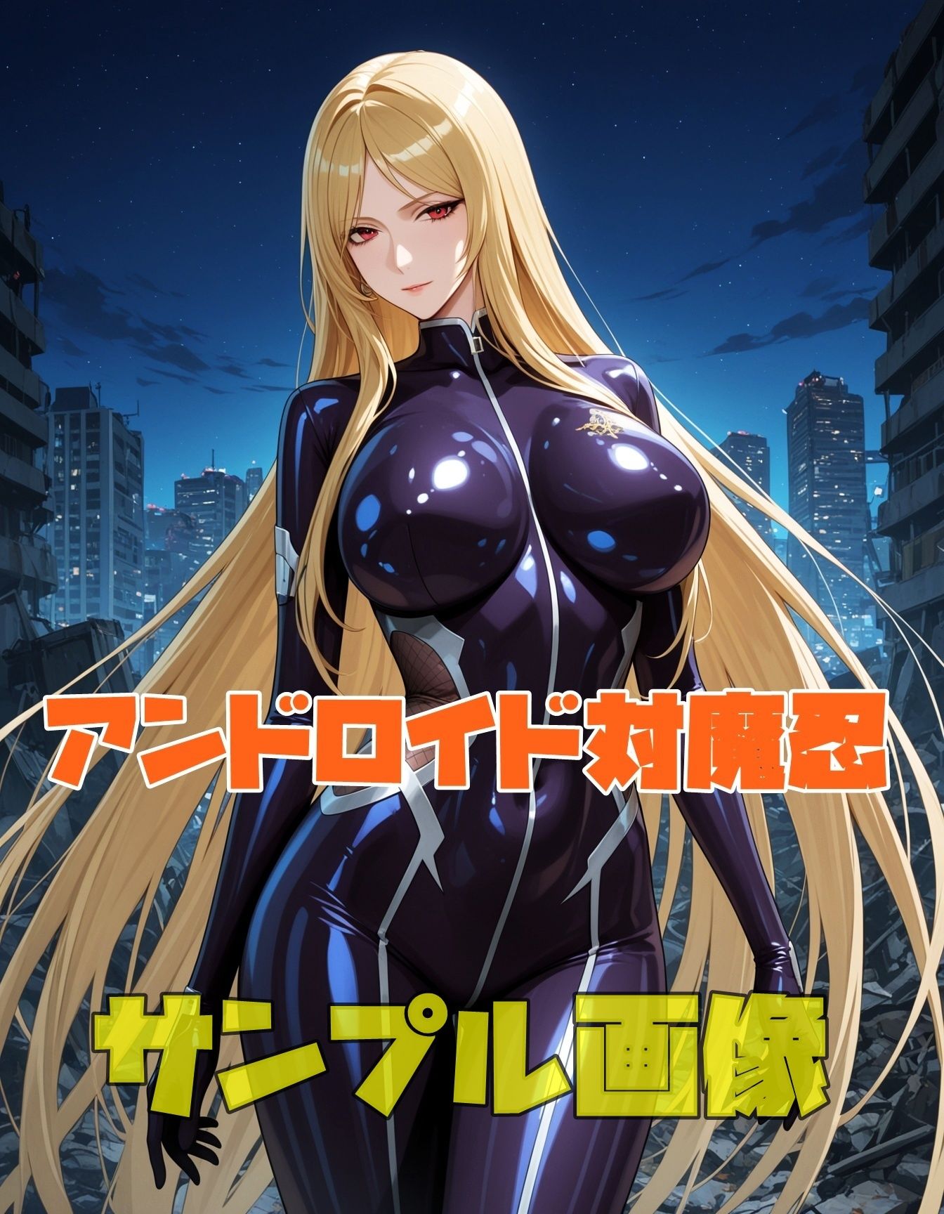 戦う捕まる量産型対魔忍 画像1