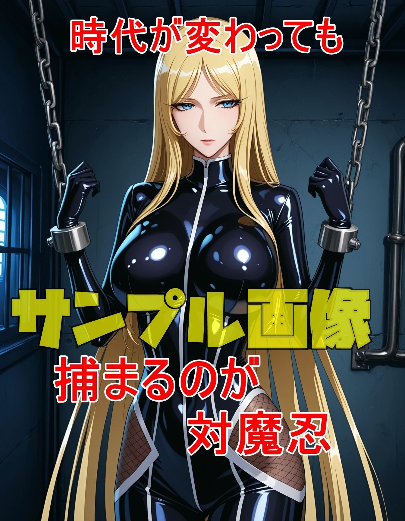 サンプル画像2:戦う捕まる量産型対魔忍(ツチノコ工房) [d_676103]