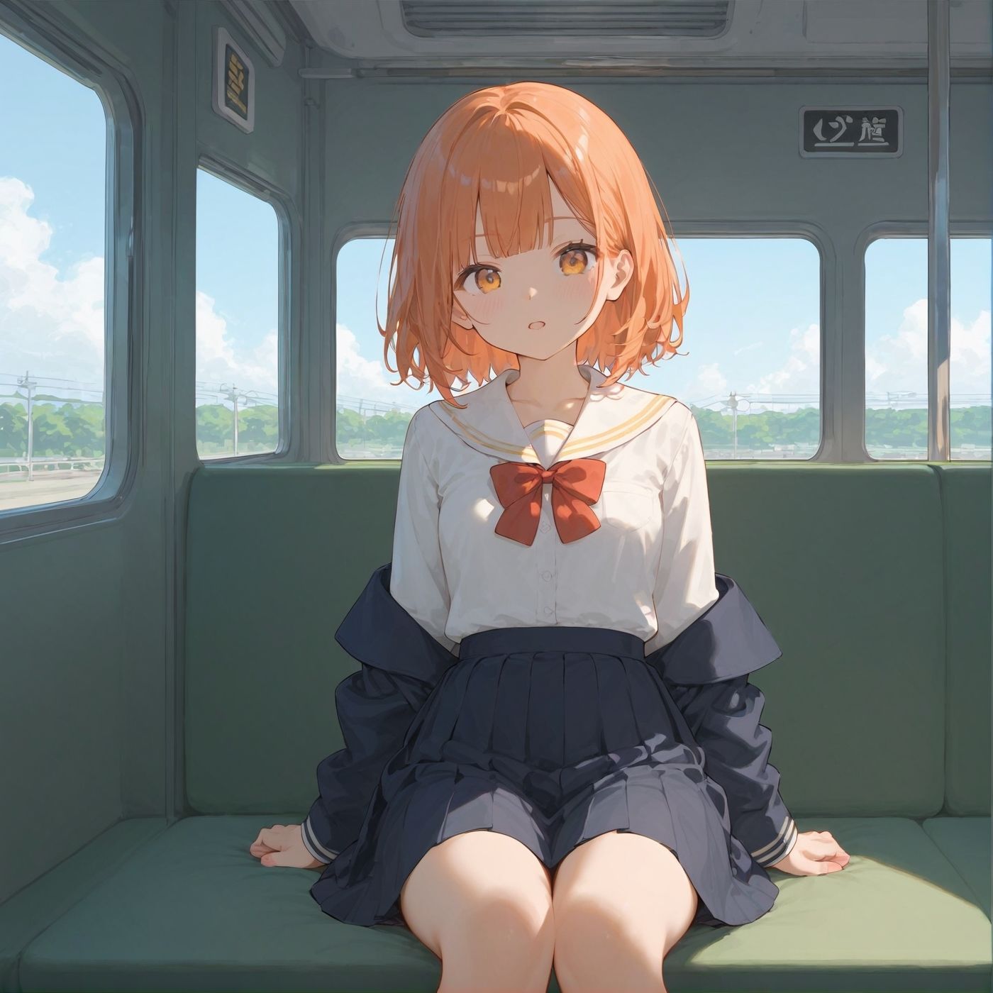 サンプル画像6:ビッチ用レ●プ車両！乗ったら終点まで乗り継ぎまくってください4【制服美少女の厳選CG258枚収録】(アオとハル) [d_676171]