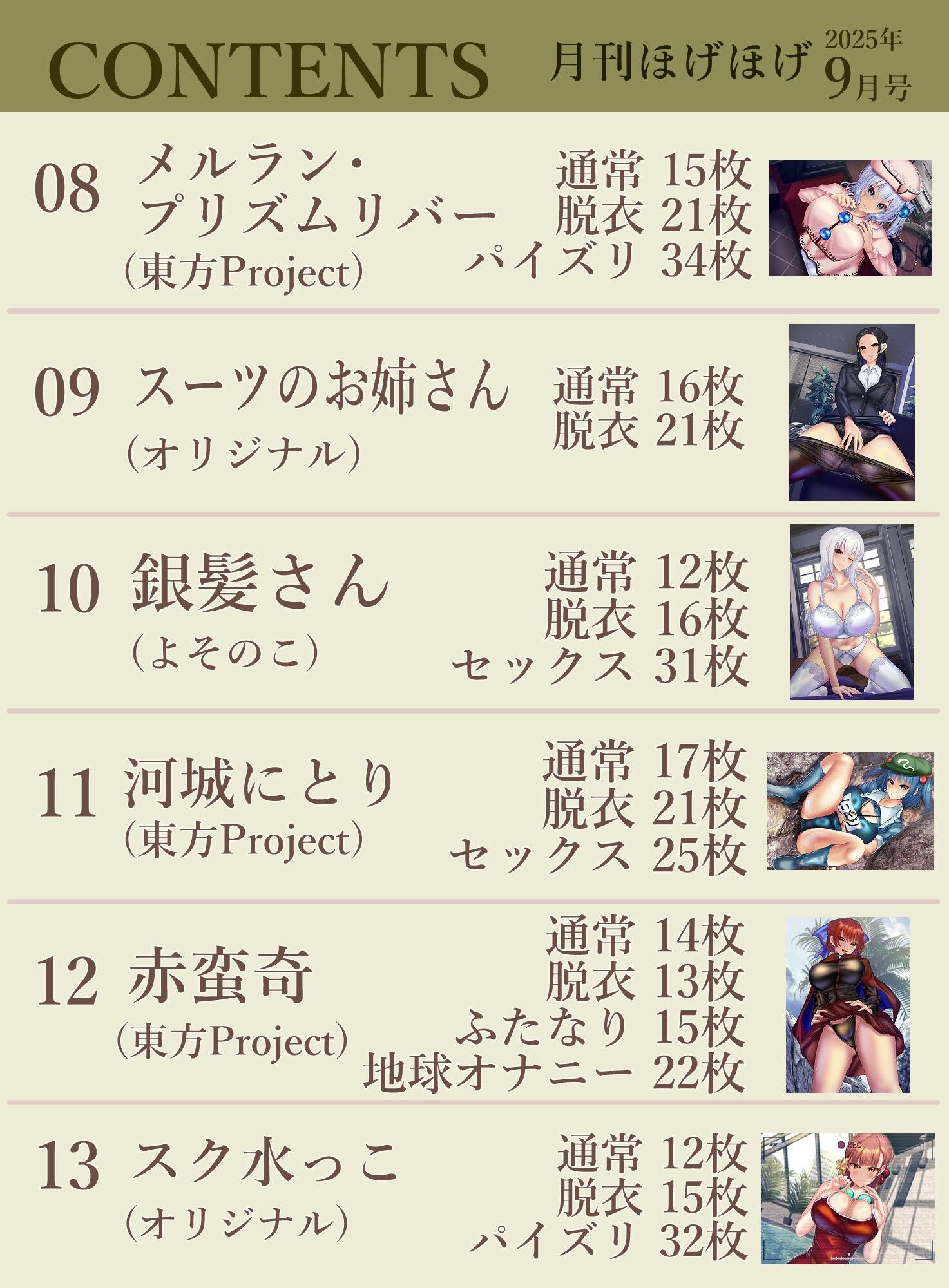 サンプル画像3:月刊ほげほげ2025年9月号(未熟な果実) [d_676186]