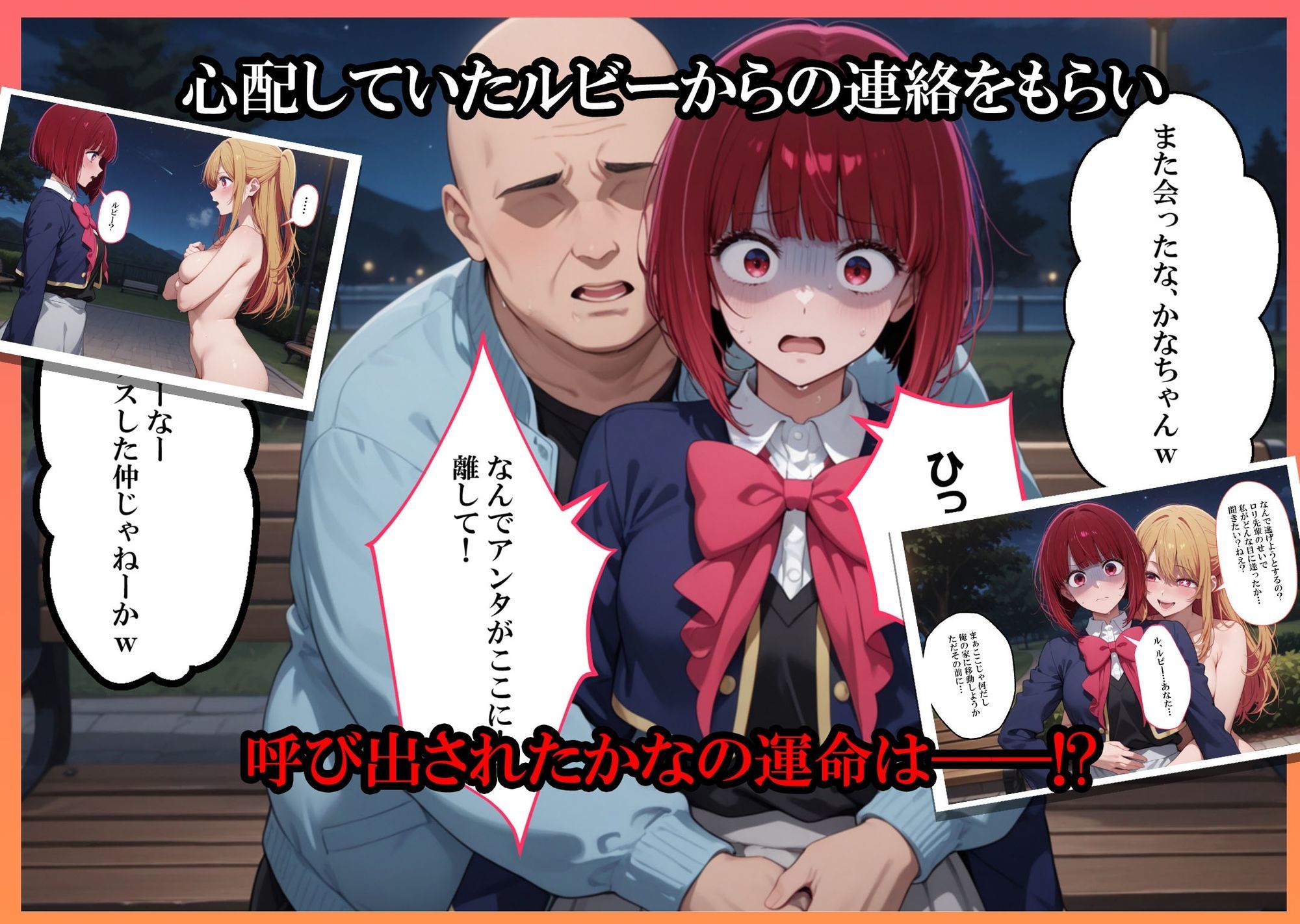スマホを拾った俺  アイドルを快楽堕ちからの肉便器化に成功  有〇かな＆星〇ルビー9