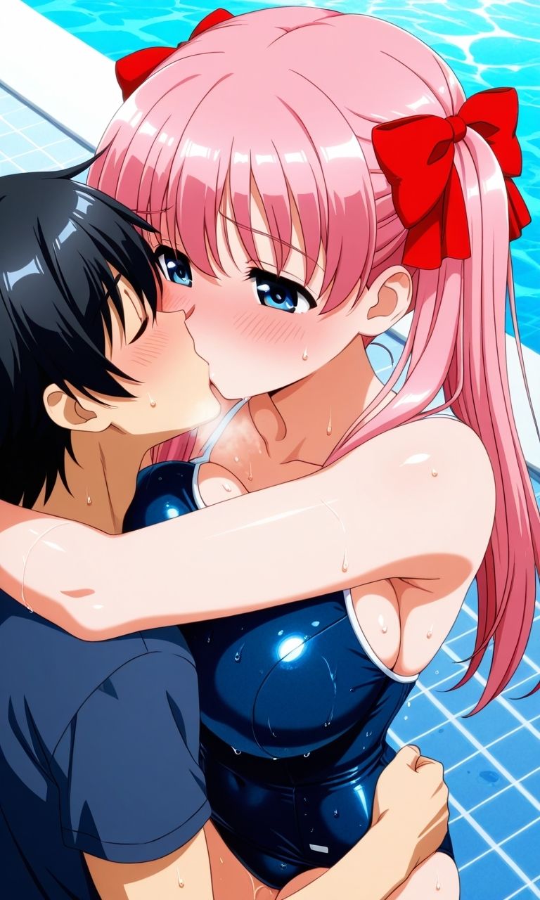 サンプル画像1:スクール水着の原◯和(ふるやのCG) [d_676228]